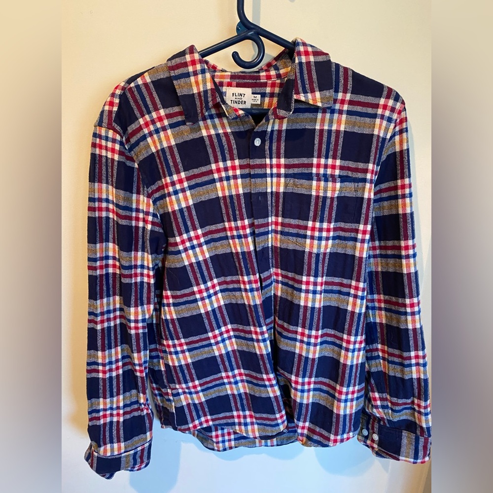 Flint and Tinder Jackson Flannel Shirt Sz M, Excellent Condition